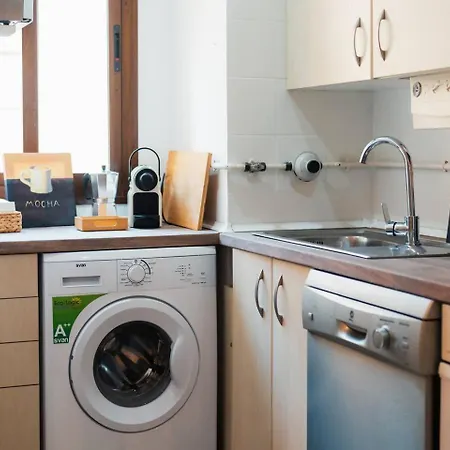 Atico Cierzo Nuevo Duplex Terraza Wifi 1 Br Daire *