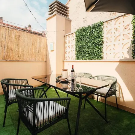 아파트 Atico Cierzo | Nuevo Duplex Terraza | Wifi | 1 Br *
