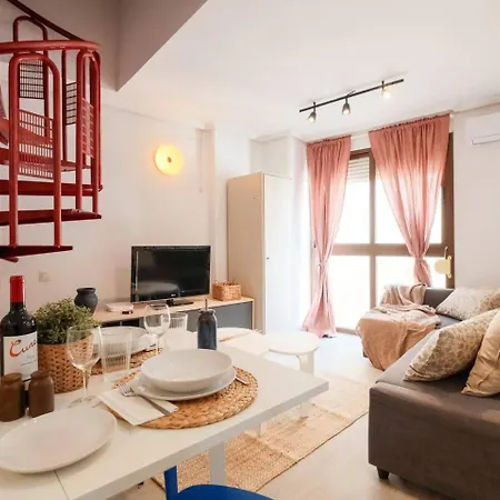 Atico Cierzo | Nuevo Duplex Terraza | Wifi | 1 Br 아파트 사라고사