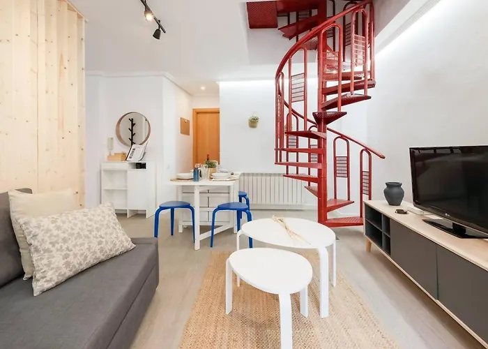 Atico Cierzo | Nuevo Duplex Terraza | Wifi | 1 Br *