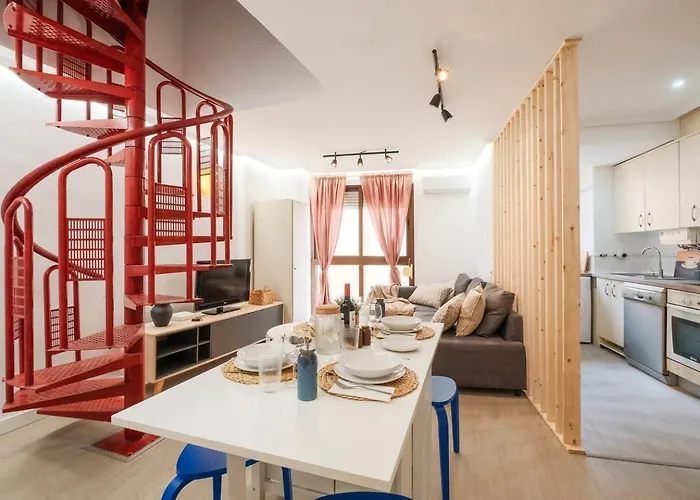 Atico Cierzo | Nuevo Duplex Terraza | Wifi | 1 Br *